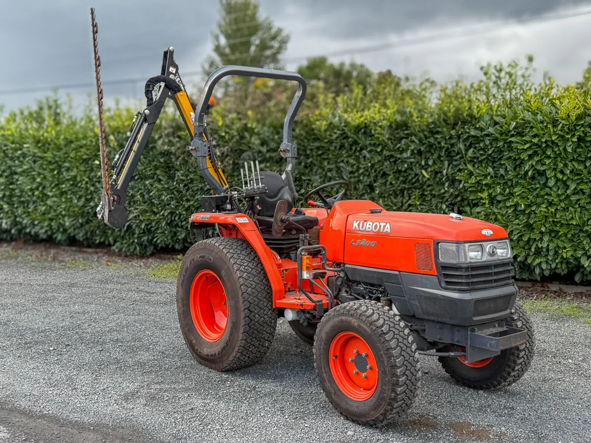 2008 Kubota L3200 & New McConnel Swingtrim Bundle - Image 1