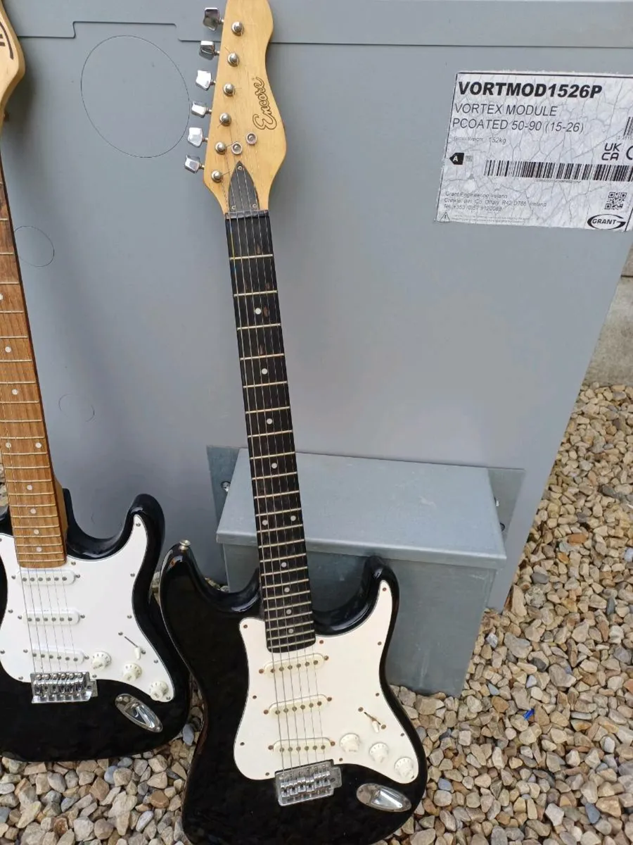 2 Vintage Stratocaster Electric Guitars - Image 3