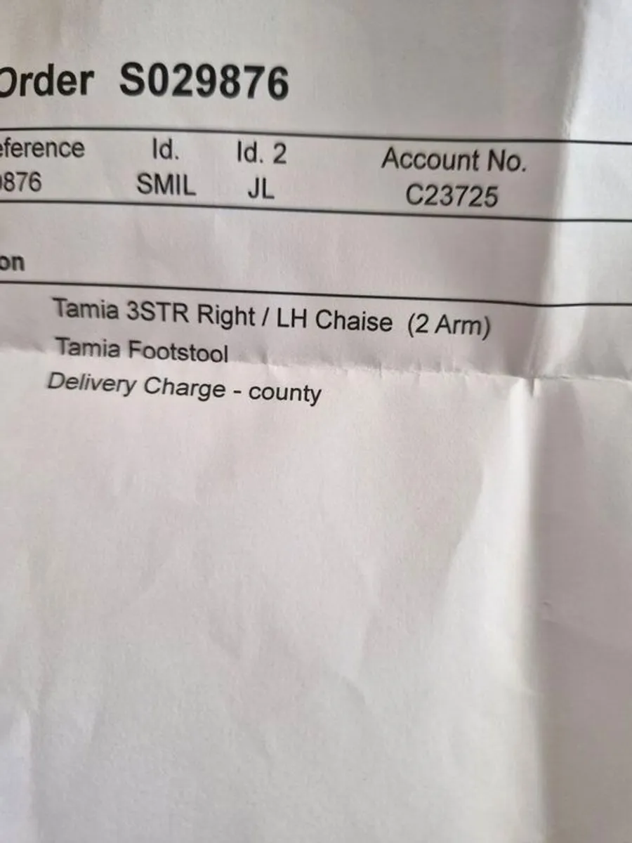 New l shaped couch/corner sofa - Image 3