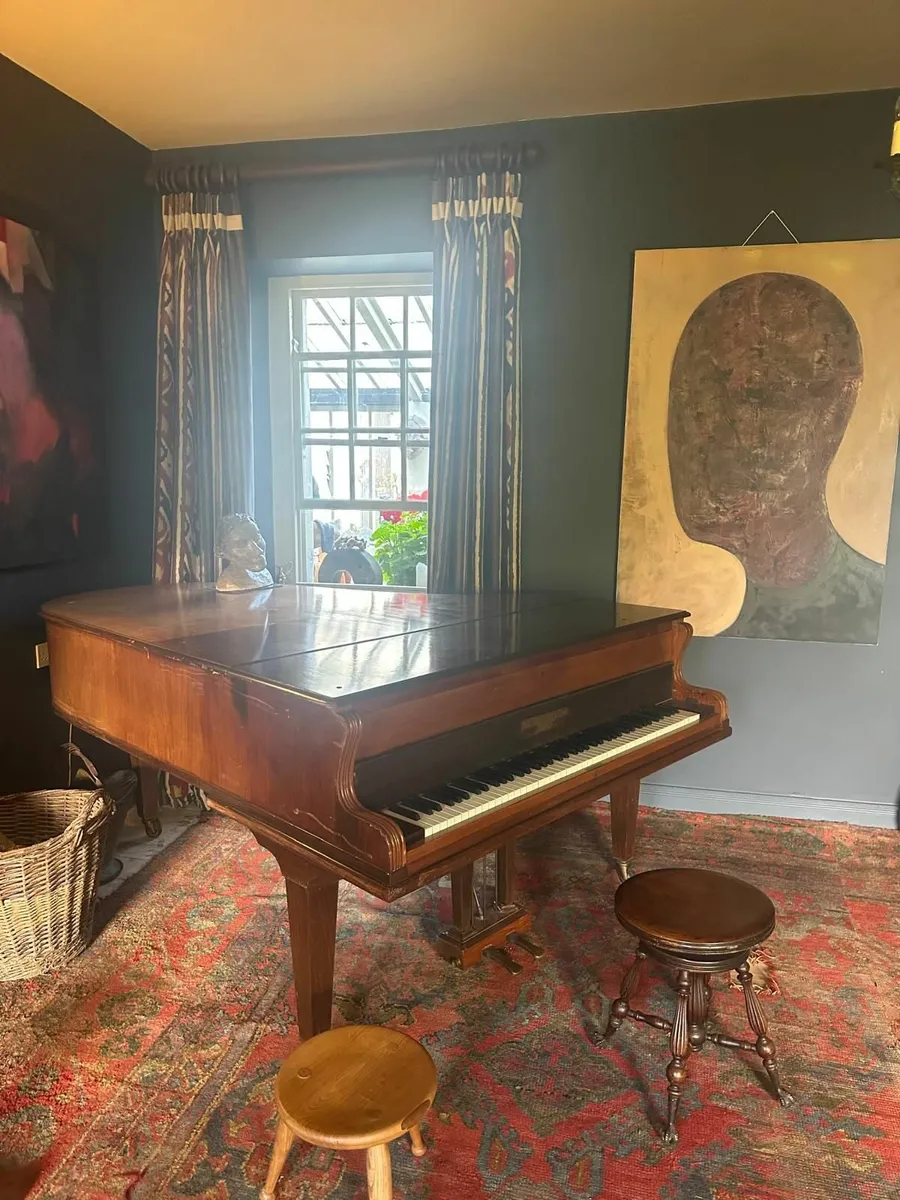 Vintage Grand Piano - Image 3