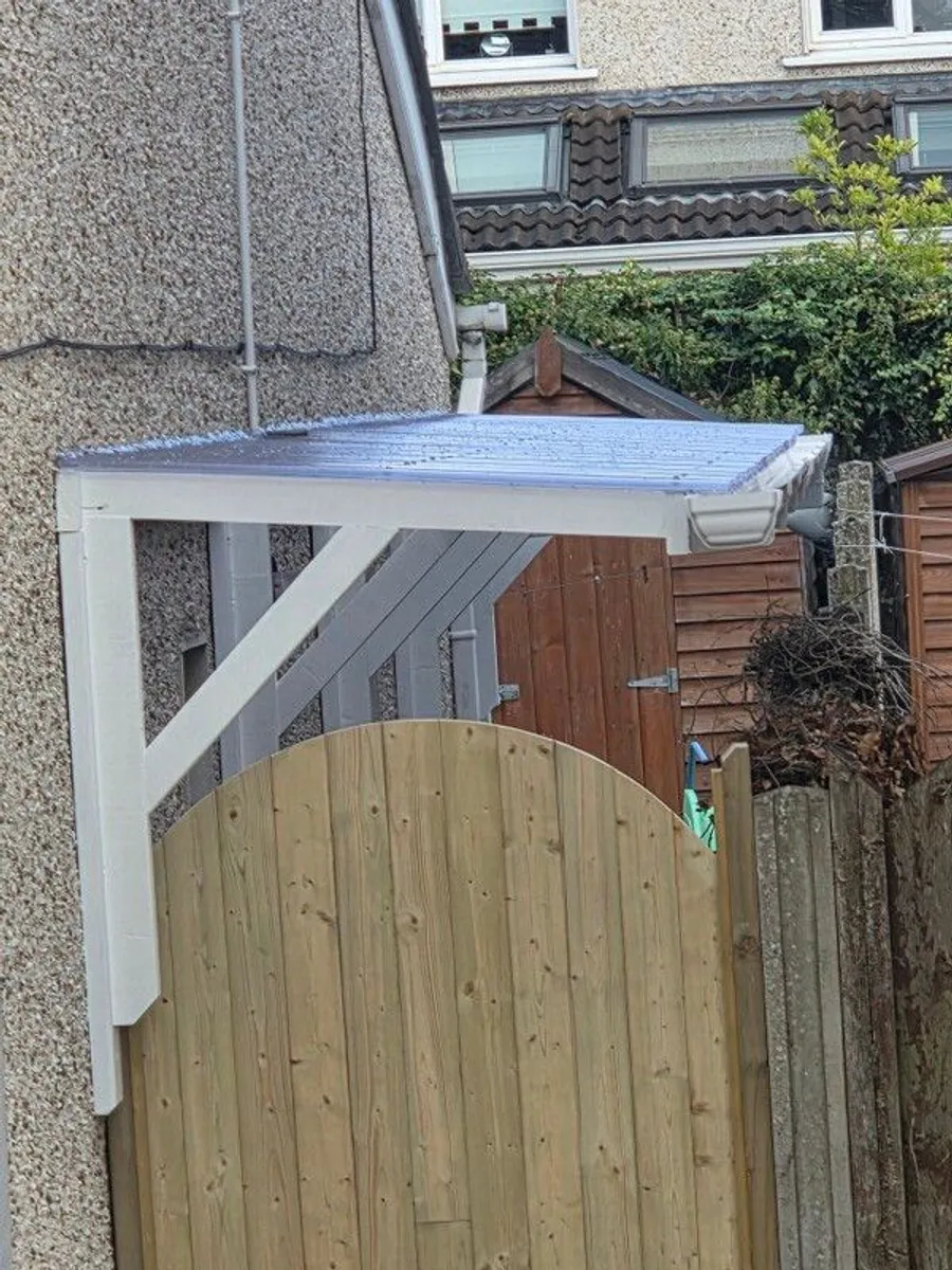 side entrance canopy and gate - Image 3