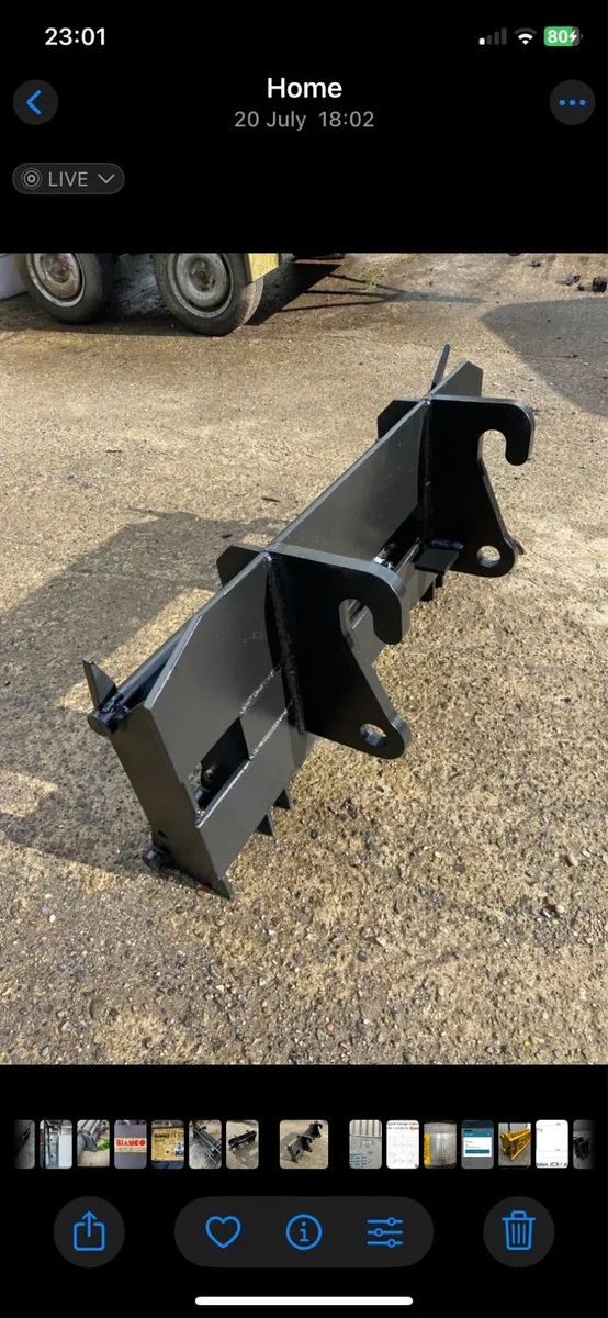 Adaptor euro 8 headstock adapters - Image 1