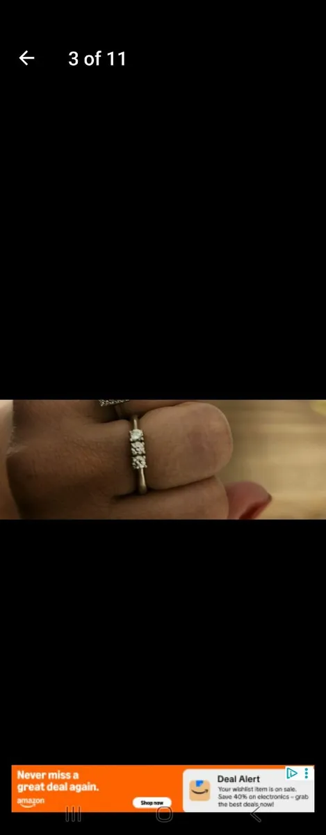 Diamond ring 18ct - Image 2