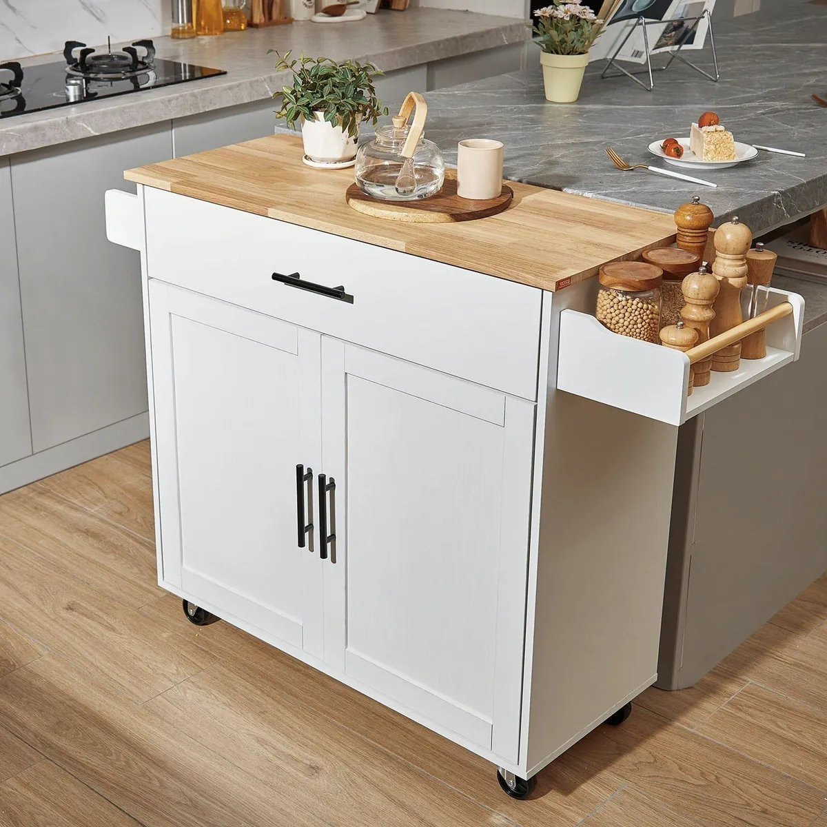 Kitchen Island Mobile Cart - Image 4