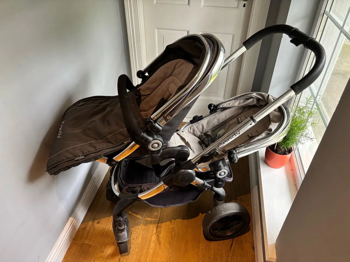 iCandy Peach 3 double with Bassinet - Image 2