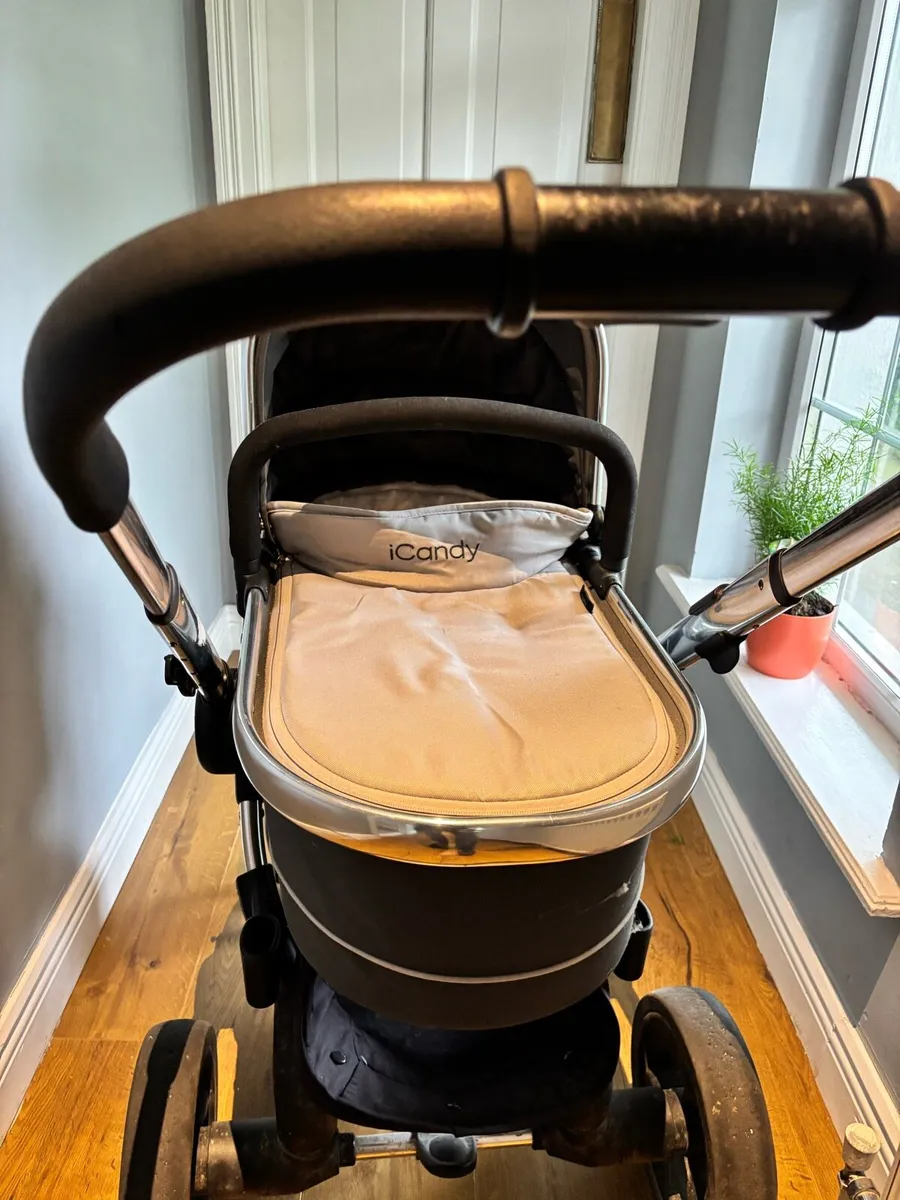 iCandy Peach 3 double with Bassinet - Image 4