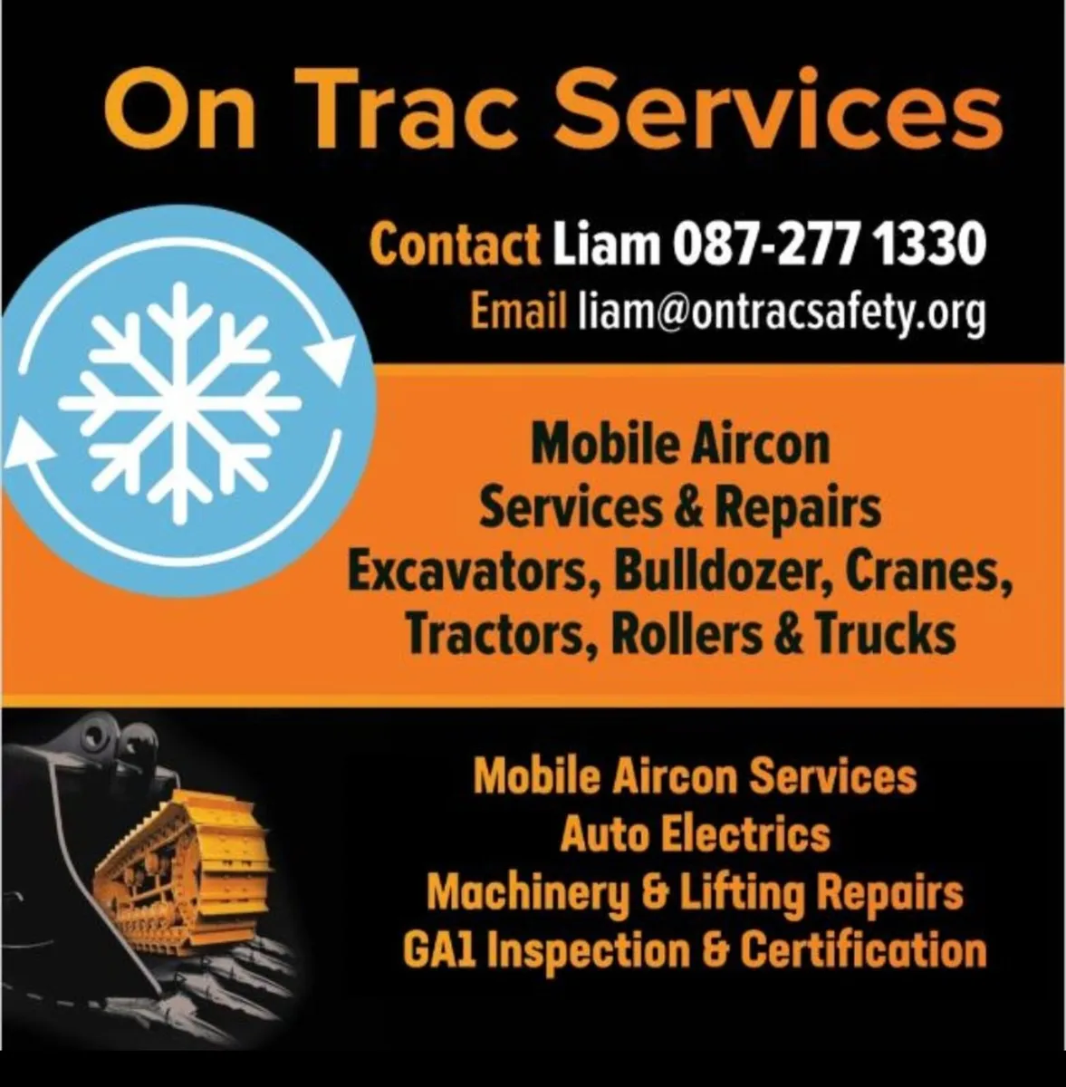 Mobile Machiney air conditioning services - Image 1