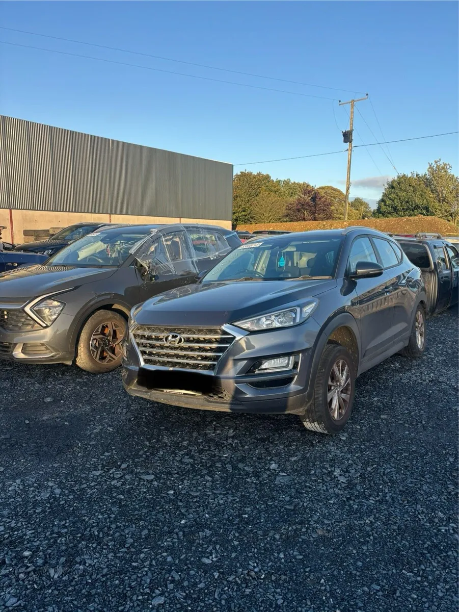 For breaking petrol Hyundai Tucson