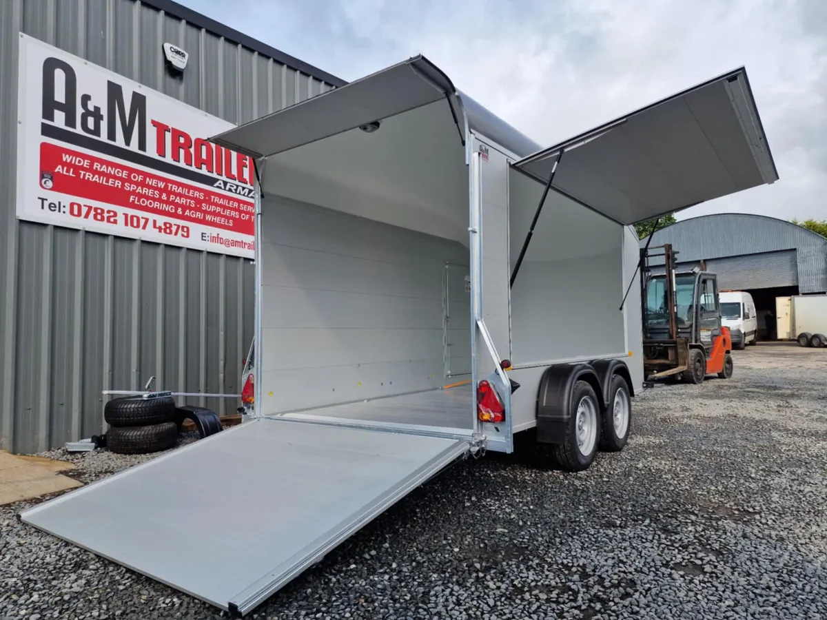 Box trailer Debon single axle  twin axle - Image 1