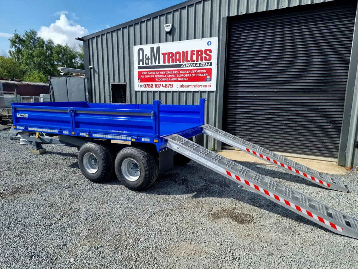 JNC Tractor tipper trailer - Image 2