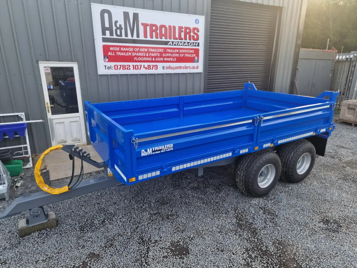 JNC Tractor tipper trailer - Image 4
