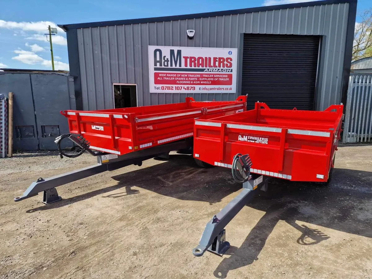 JNC Tractor tipper trailer - Image 3