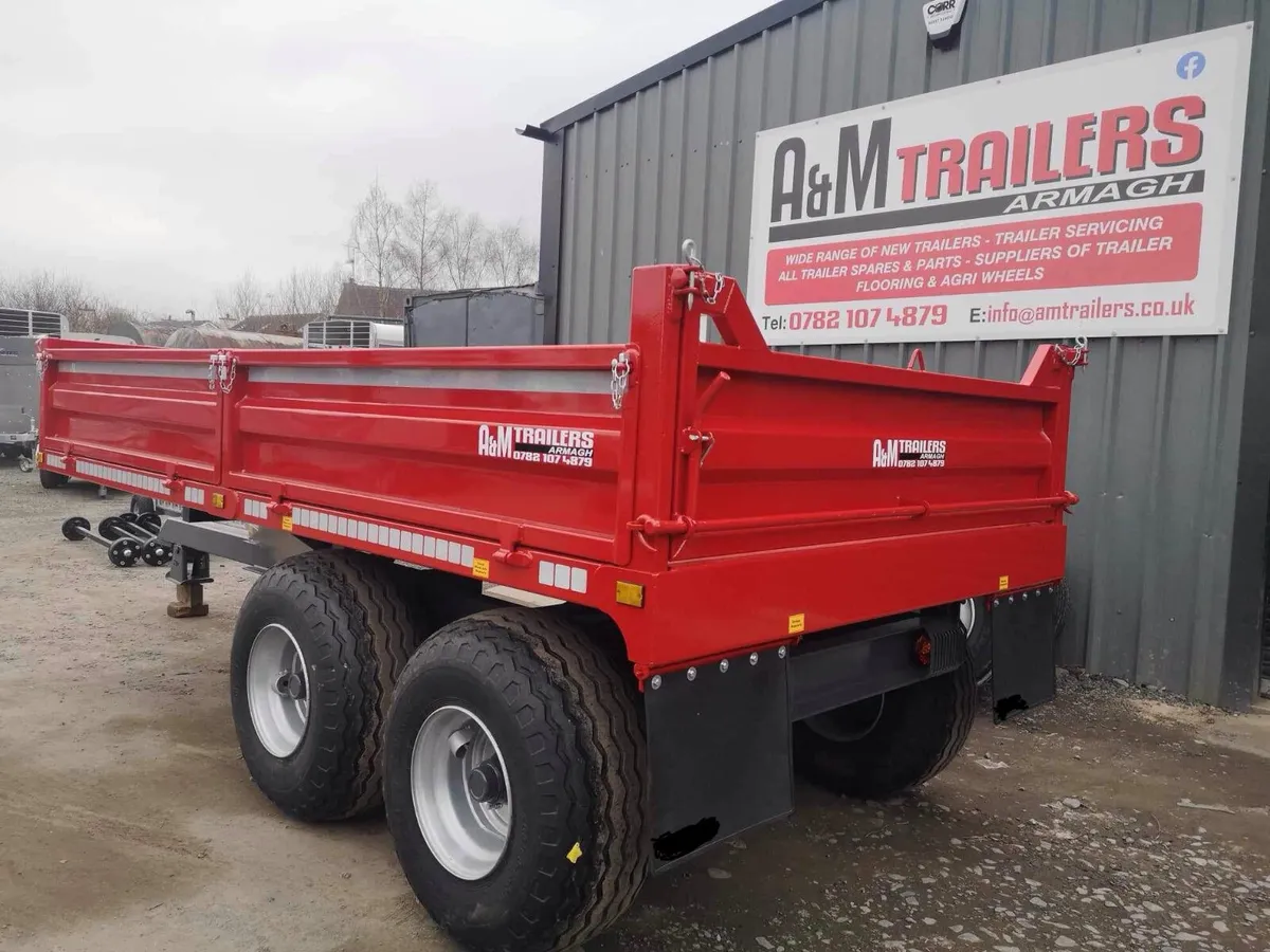 JNC Tractor tipper trailer - Image 2