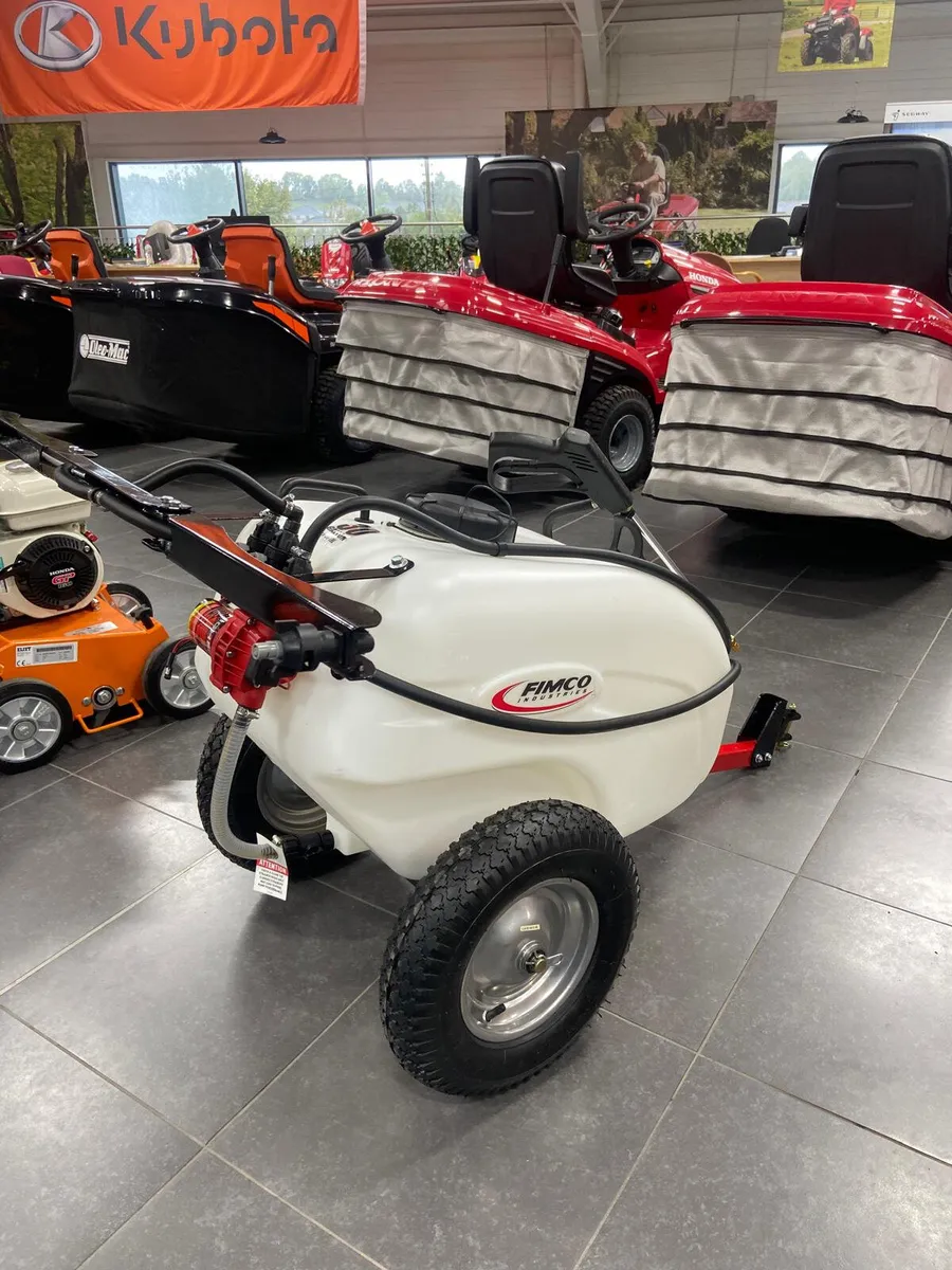 Fimco 30 Gallon Trailer Sprayer - Image 2