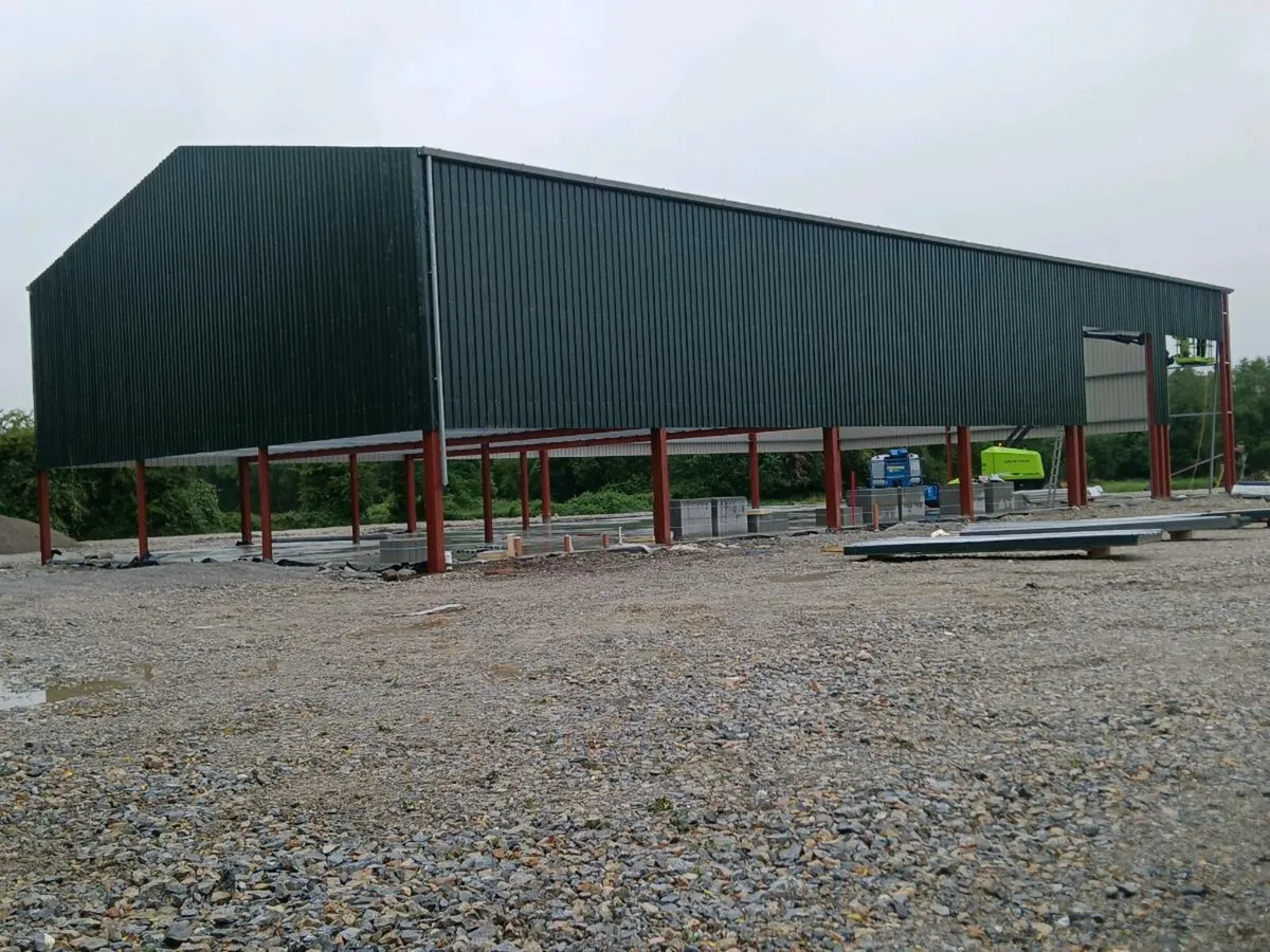 Farm sheds, garden sheds,  steelwork - Image 1