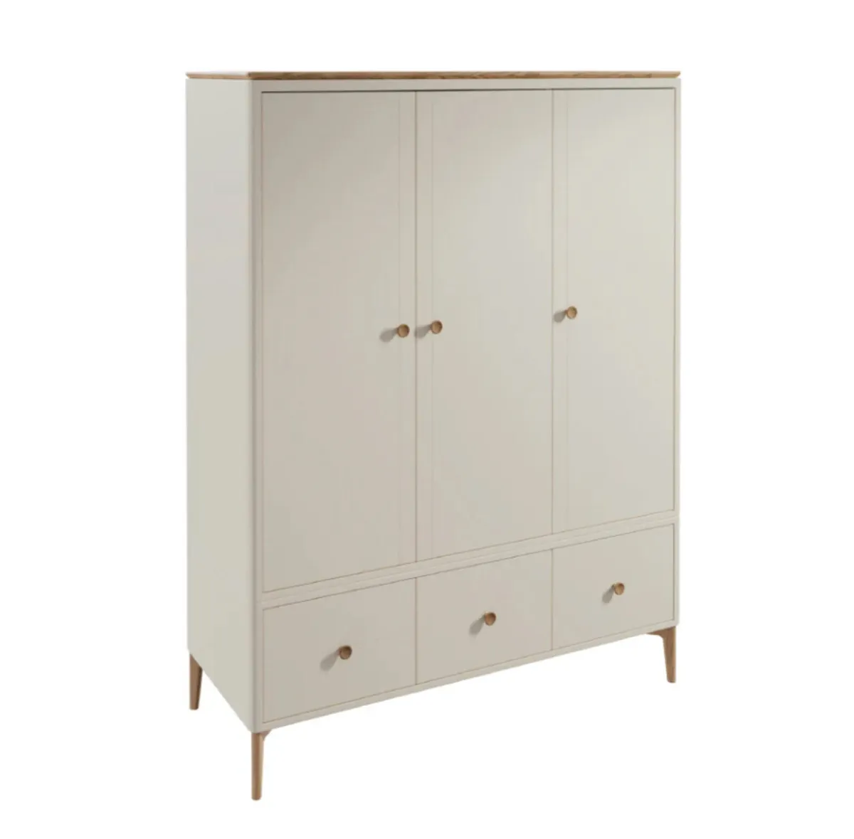 Baobab Wardrobe 3 Doors - Image 3