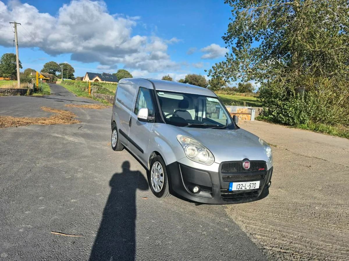 13 Fiat Doblo 2ltr Diesel DOE 06/26. Taxed 02/26 - Image 1