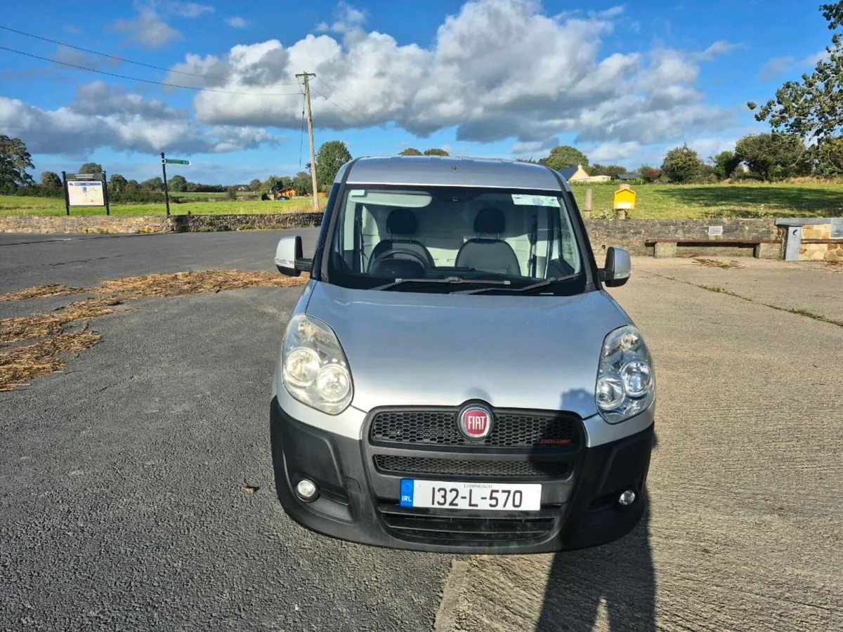 13 Fiat Doblo 2ltr Diesel DOE 06/26. Taxed 02/26 - Image 2