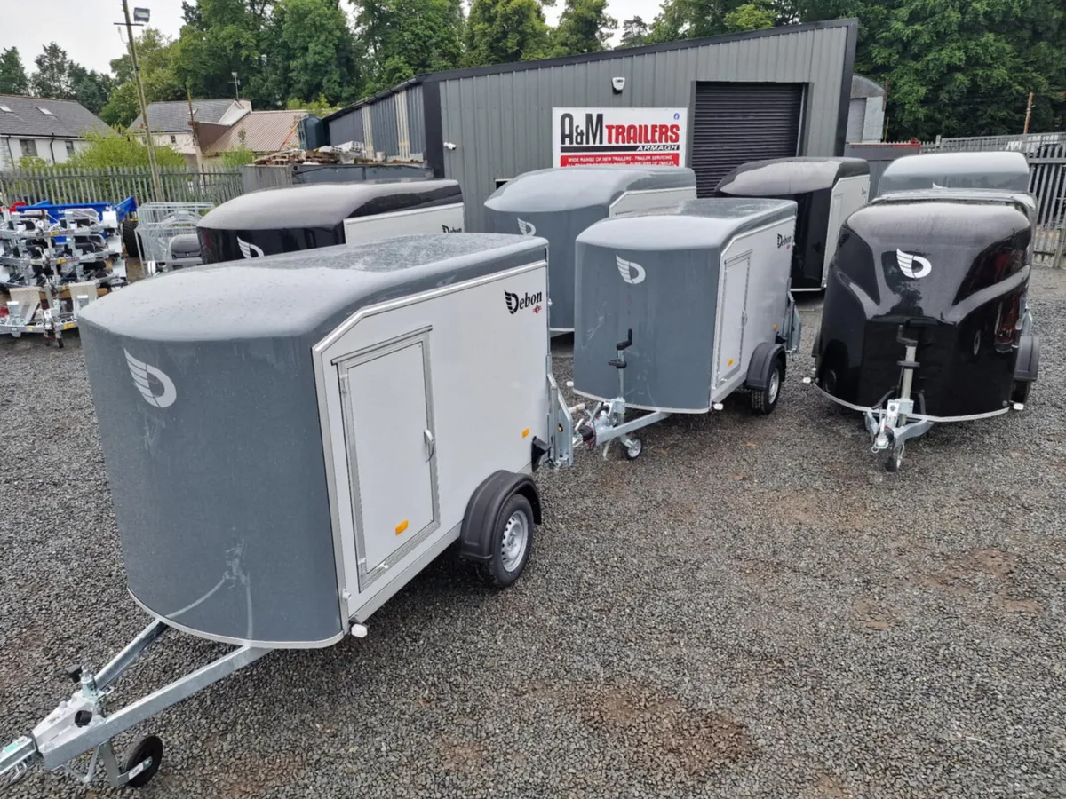 Box trailer Debon single axle  twin axle - Image 1