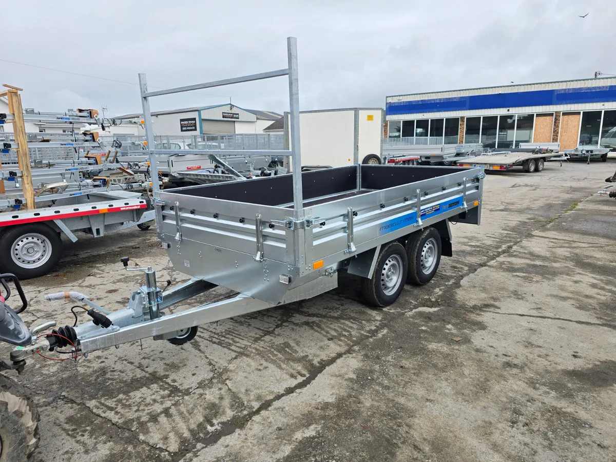 10x5 dropside trailer braked - Image 1