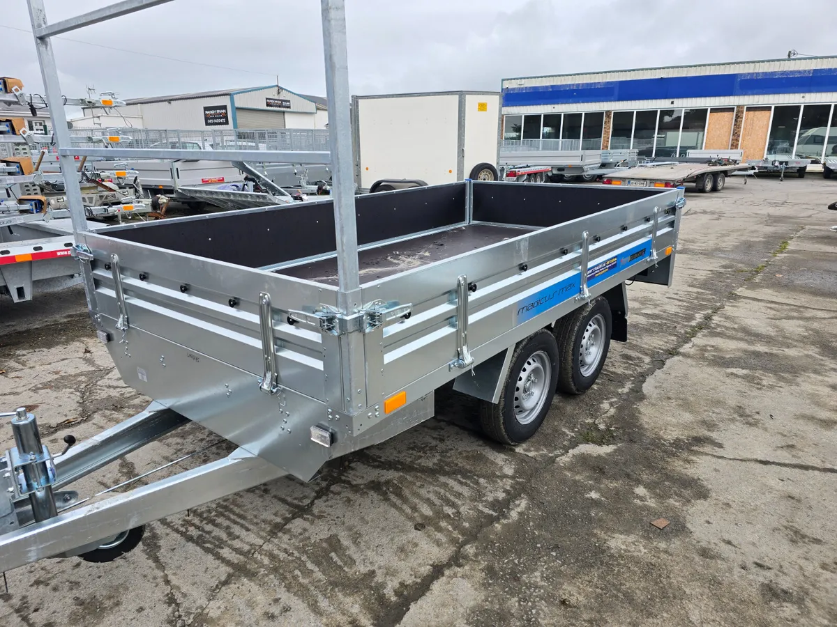 10x5 dropside trailer braked - Image 2
