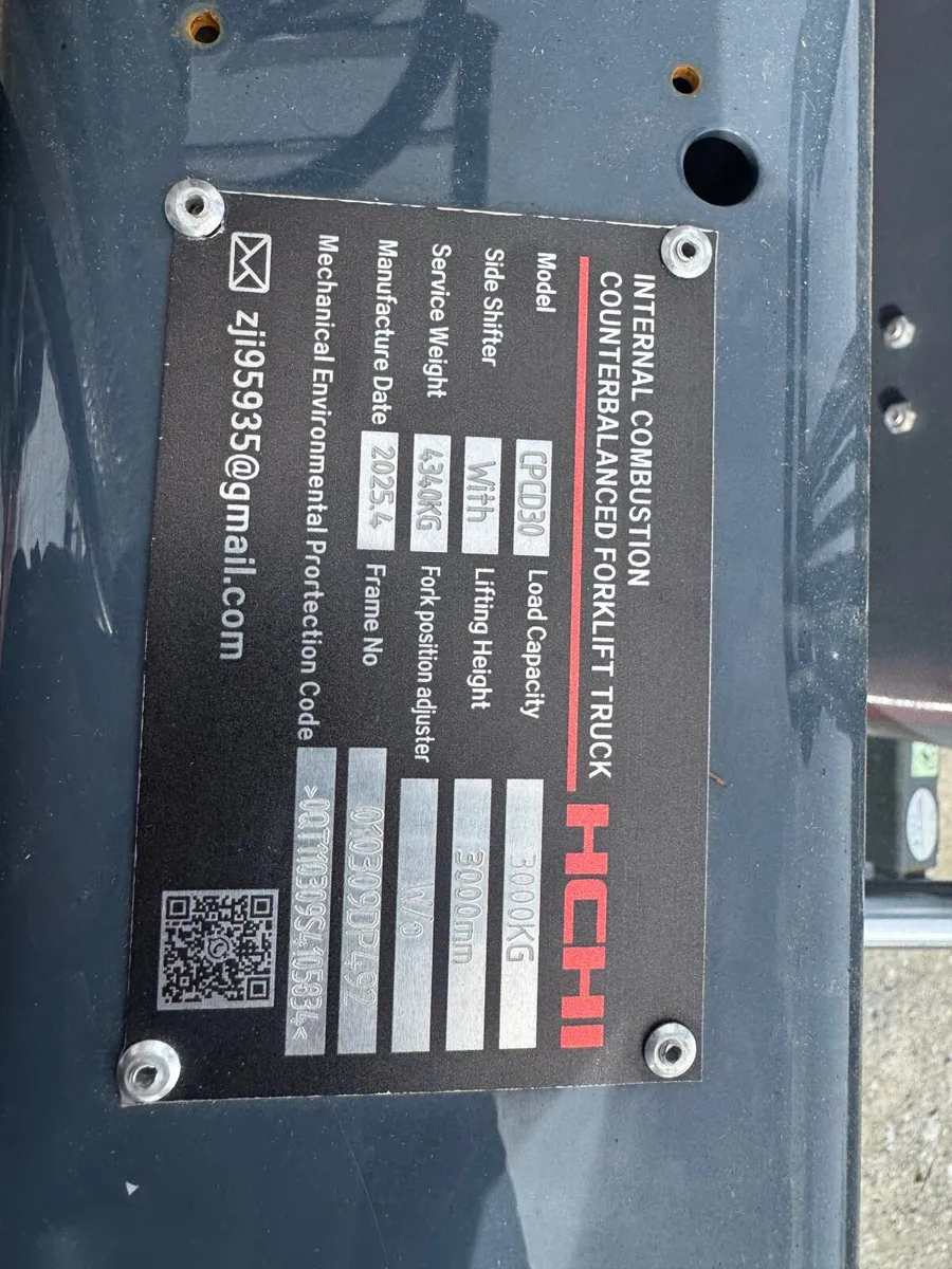 Forklift 3 ton new €16,950 - Image 2