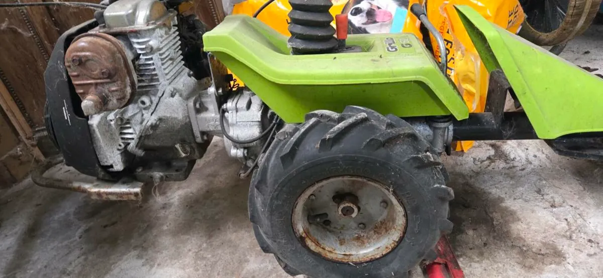 Gillo G52 walking Tractor Rotavator Scythe Mower - Image 2