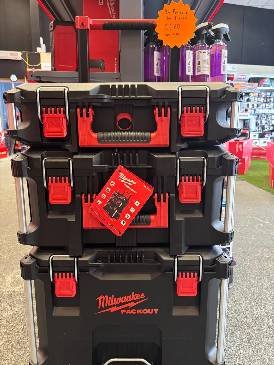 Milwaukee Packout 3 Piece Set - Image 1