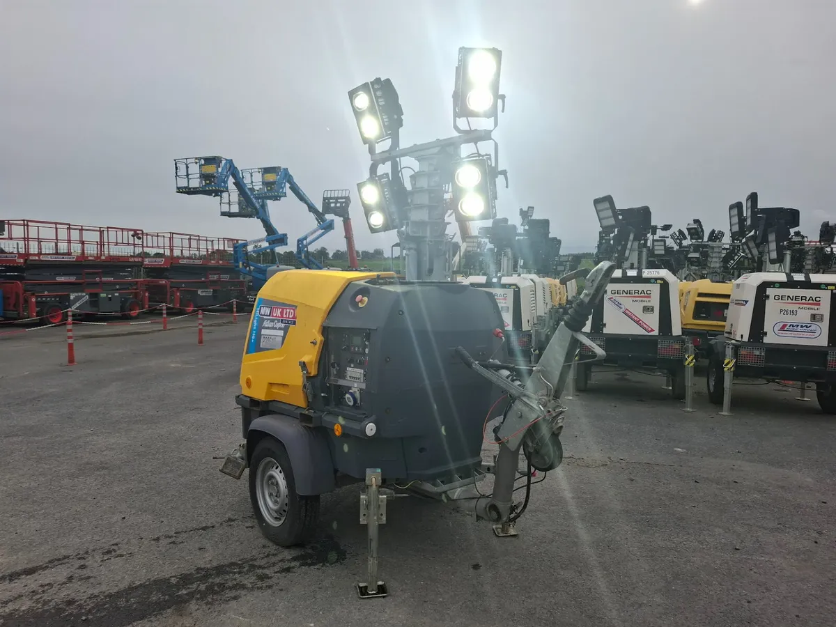 Atlas Copco Hi Light H6 Lighting Tower - Image 3