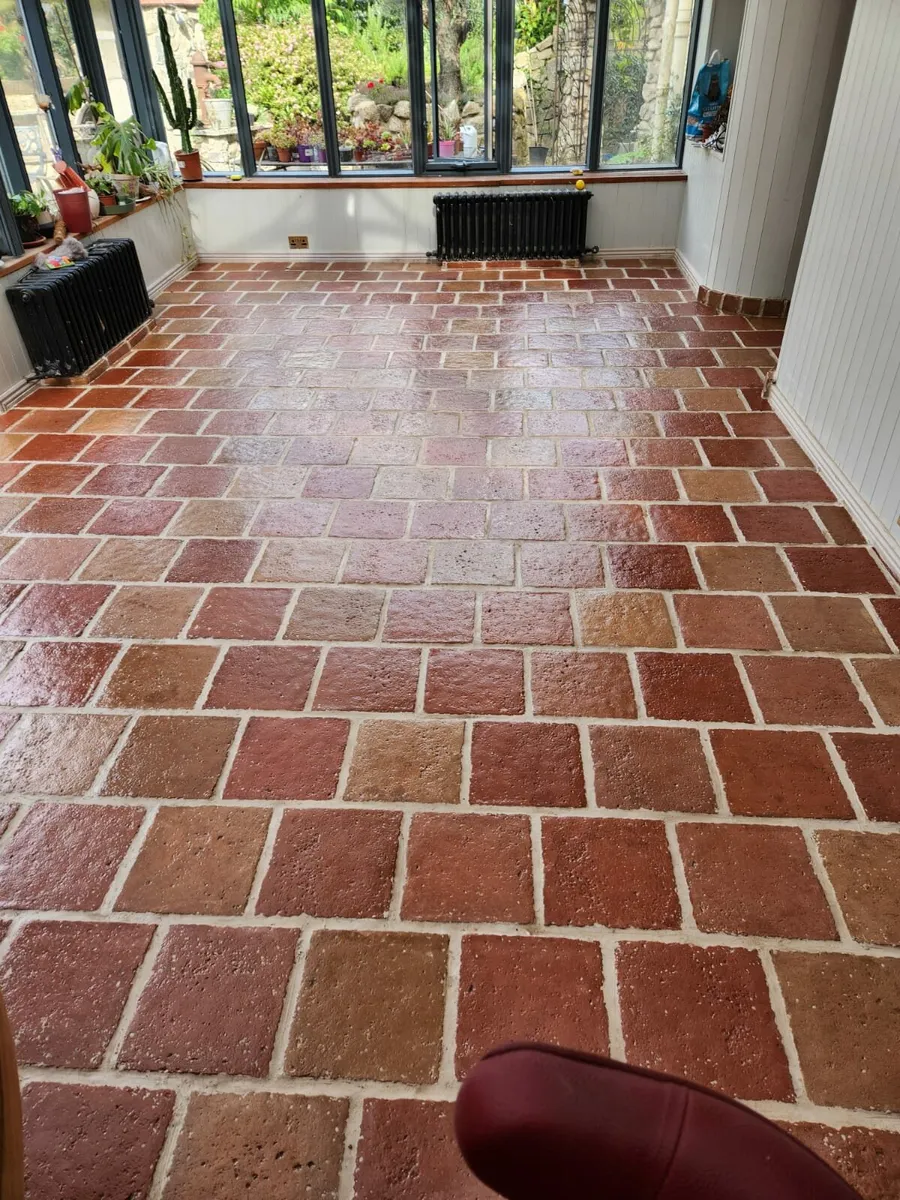 Old World Look Terracotta floor tiles - Image 3