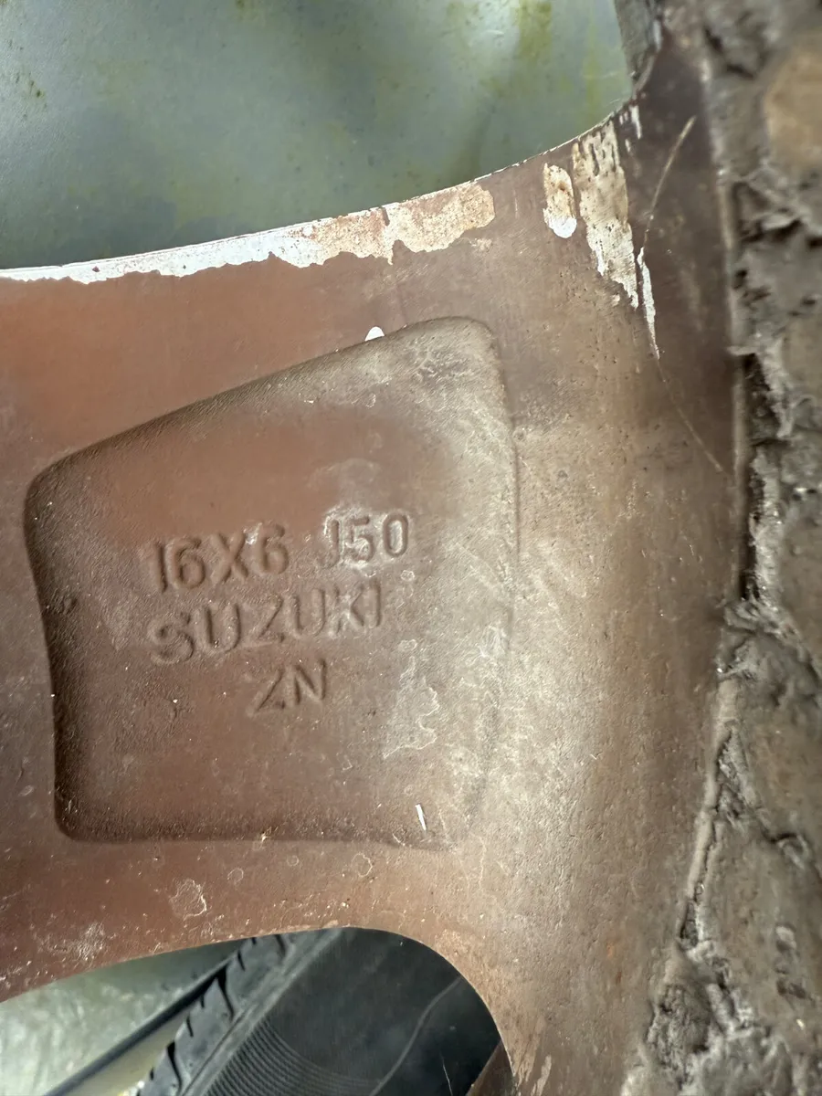 Suzuki/Fiat alloys 16 inch - Image 3