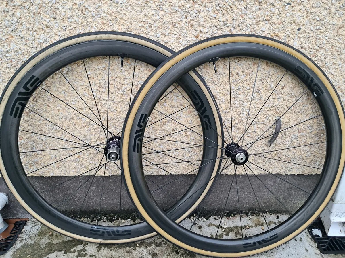 ENVE SES 3.4 Carbon Tubular Wheelset *SALE* - Image 1