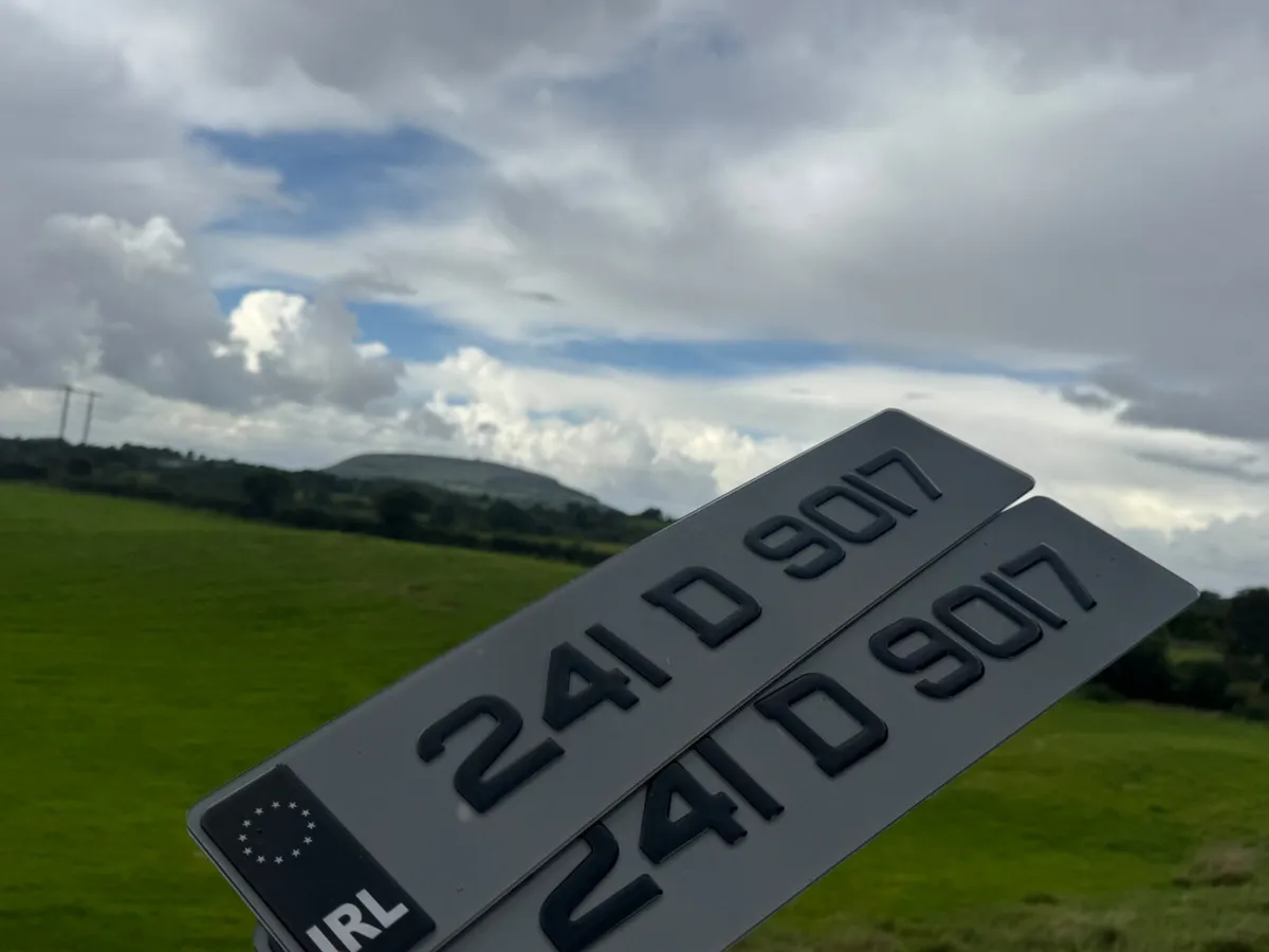 Gel number plates - Image 1