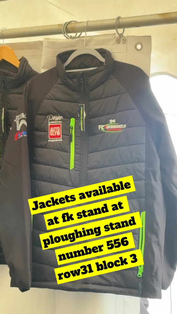 Fk jackets available at Ploughing - Image 1
