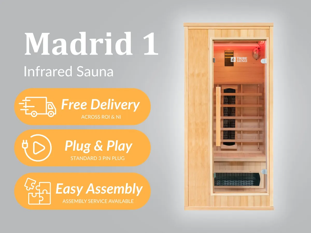 Infrared Sauna | Indoor | 1 Person | Madrid 1 - Image 1