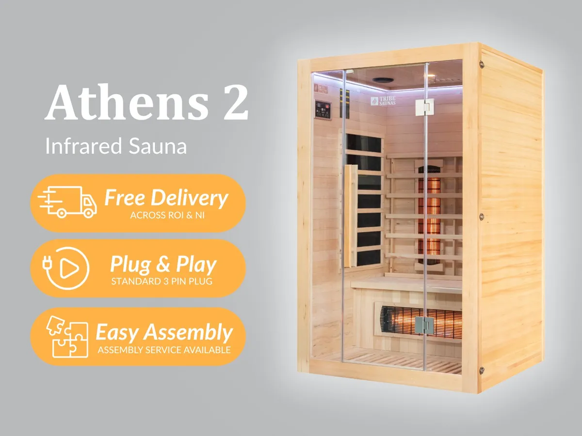 Infrared Sauna | Indoor | 2 Person | Athens 2 - Image 1