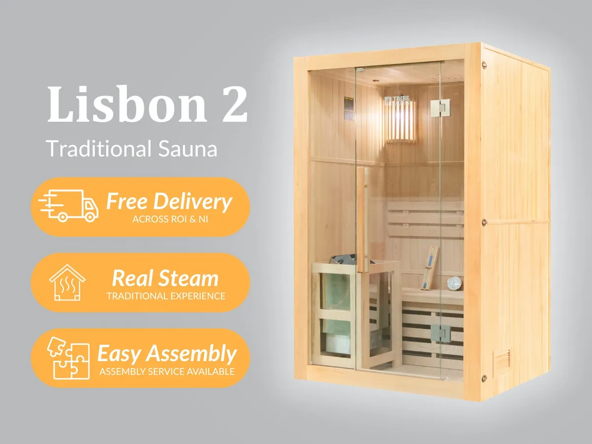 Traditional Sauna | Indoor | 2 Person | Lisbon 2 - Image 1