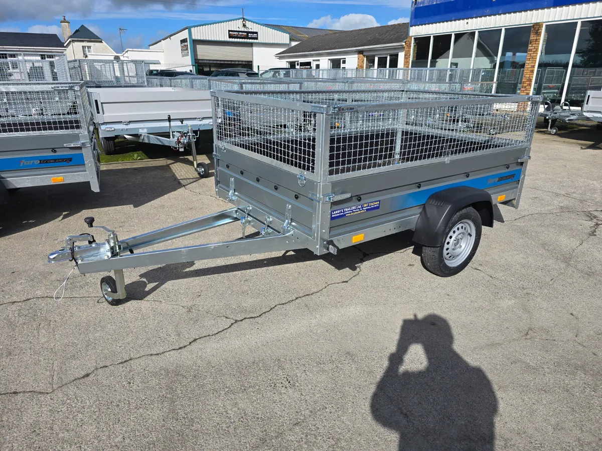 NEW 750kg Single Axle Trailer – 4ft7 x 7ft3 – Galv - Image 3