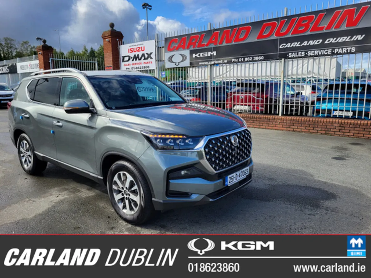 KGM Rexton  price Excludes VAT x2 seat jeep/van - Image 1