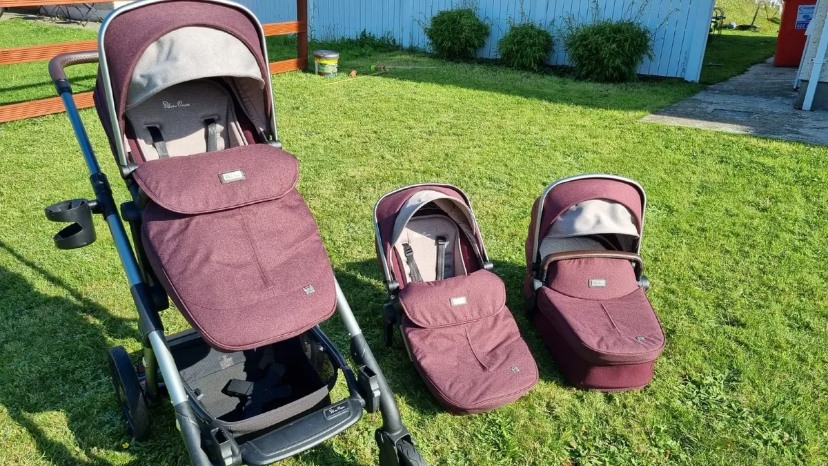 Silver Cross Wave double pram - Image 2