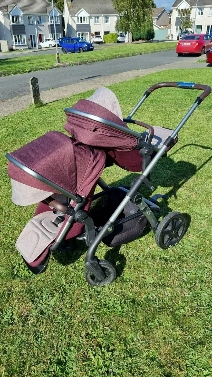 Silver Cross Wave double pram - Image 4