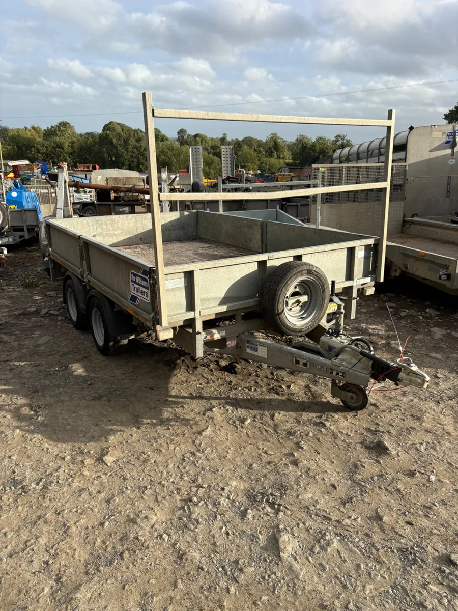 2021 ifor Williams 10x6 dropside trailer - Image 1