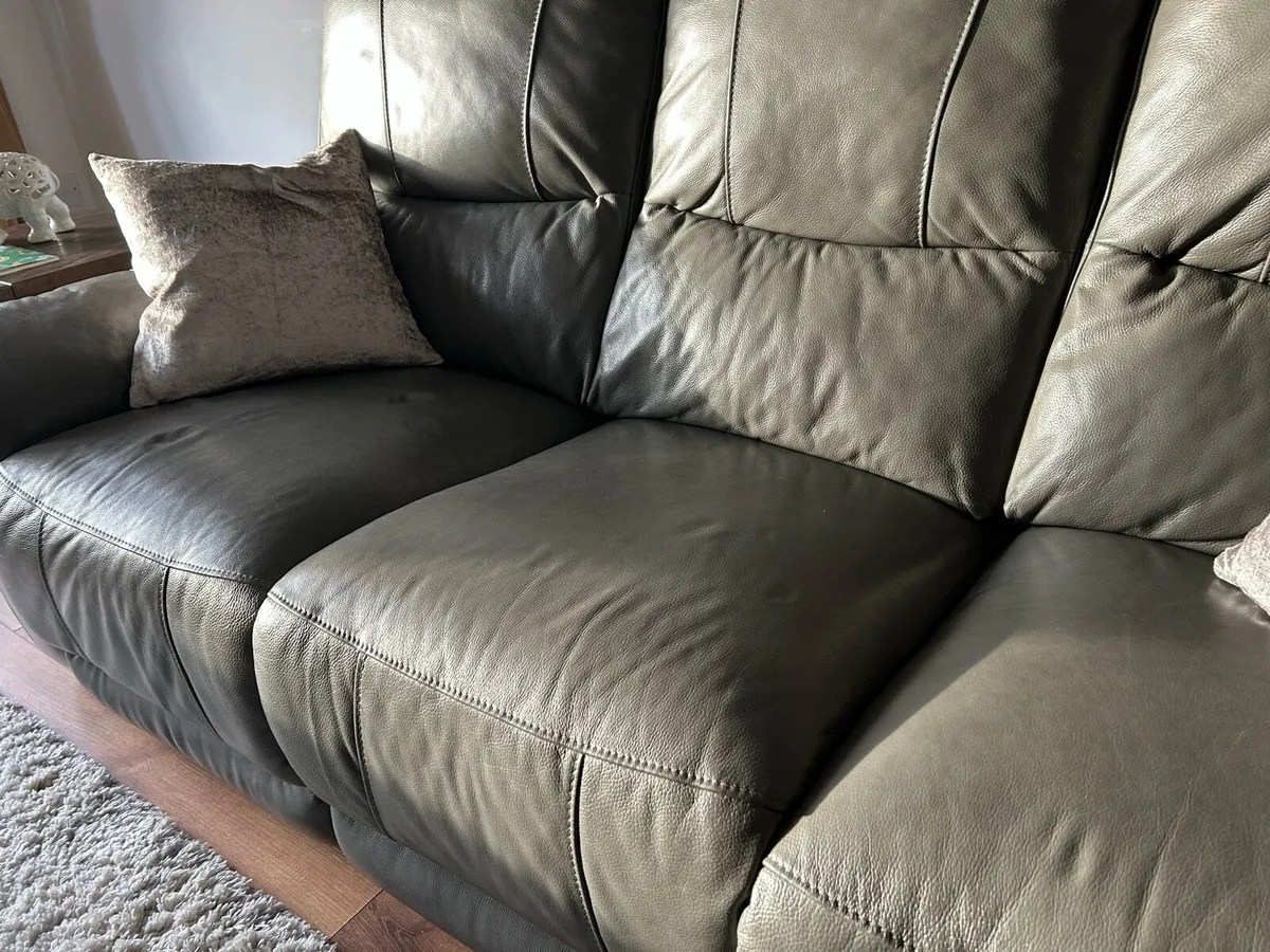 Leather Sofa - Image 2