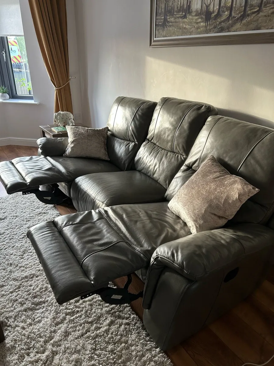 Leather Sofa - Image 4