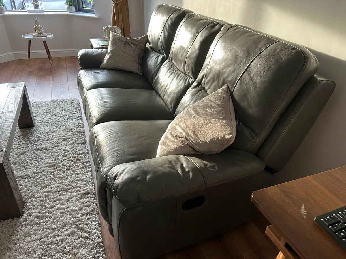 Leather Sofa - Image 1