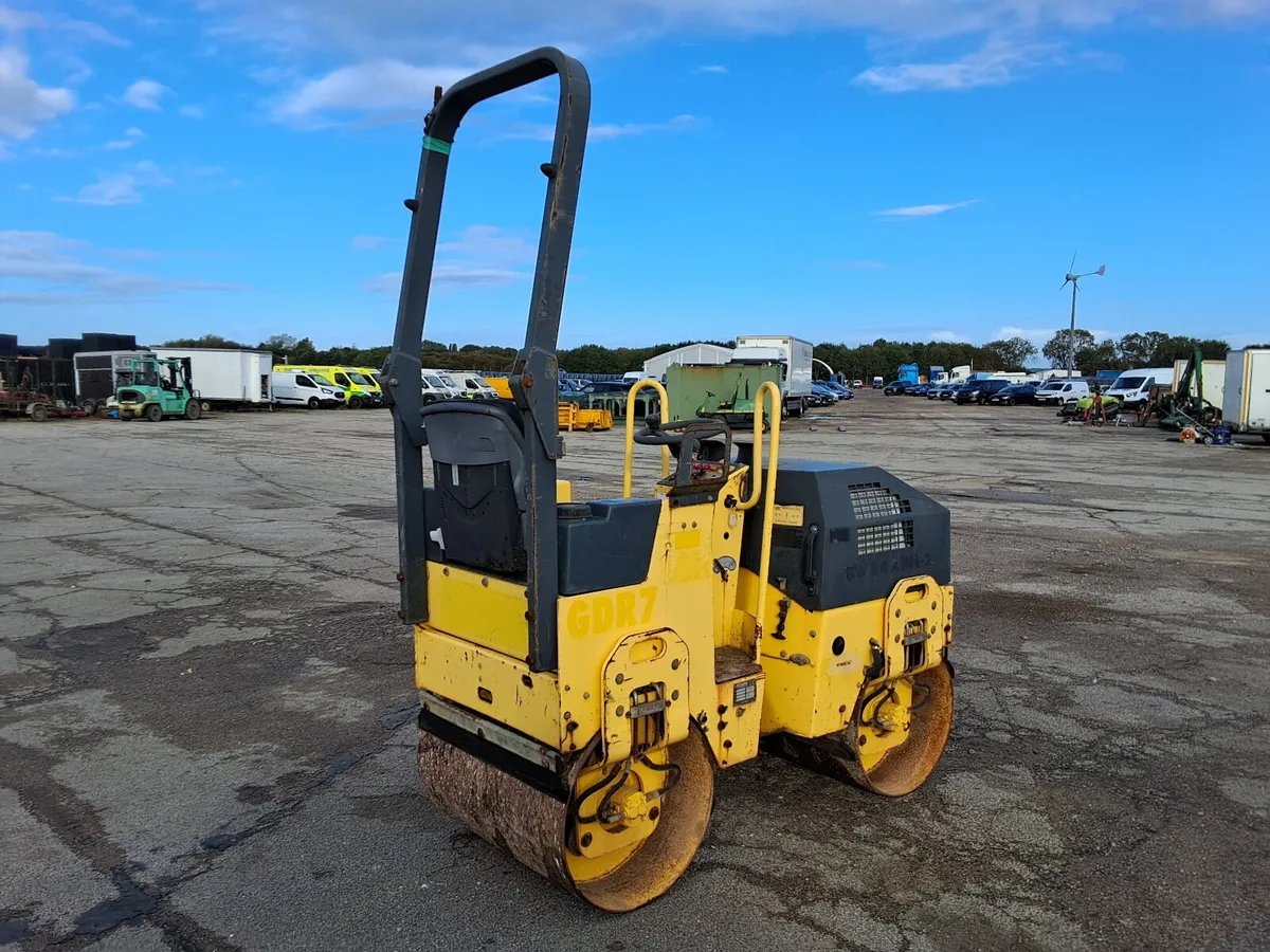 2008 BOMAG 80 ADH-2 Vibrating Roller 302 hrs - Image 3