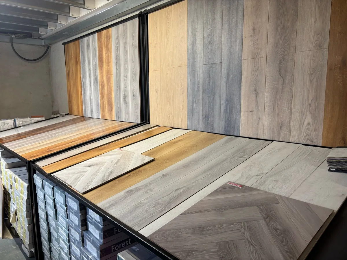 New 8mm Miami Grey Laminated Flooring - Image 2