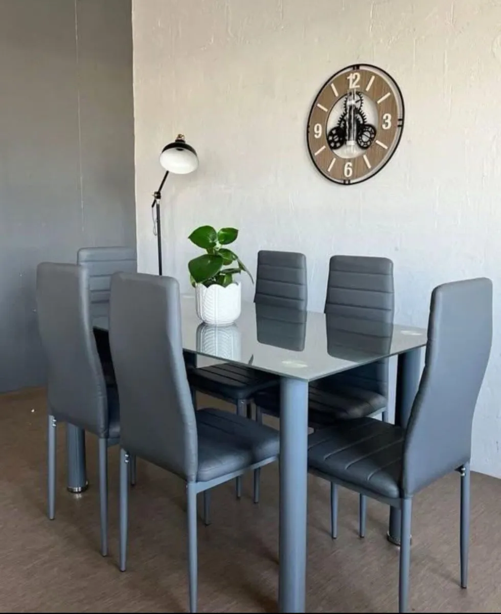 January Sale New Grey or Cream Dining Sets - Image 2