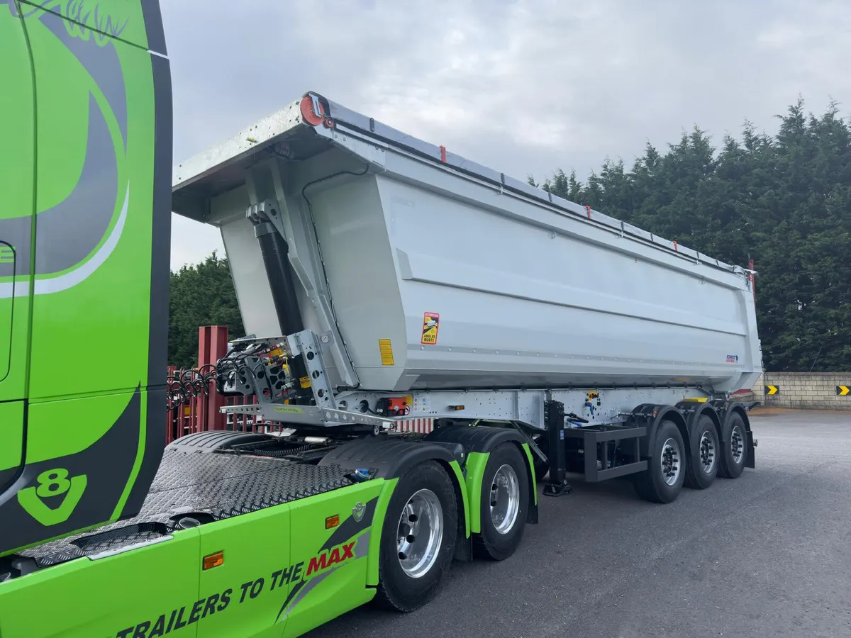 NEW SCHMITZ STEEL TIPPING TRAILER - Image 2