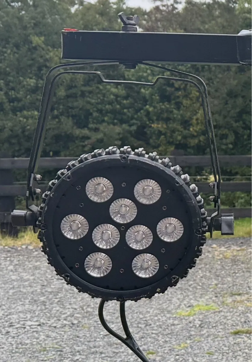 LEDJ Intense 9P10 RGBWA LED Slim Par - Image 2